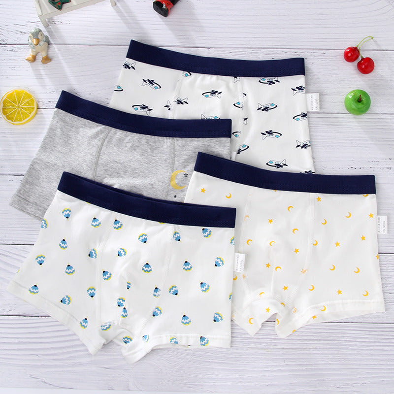 Cotton Boxer Briefs for Boys Cotton Boxer Briefs for Boys